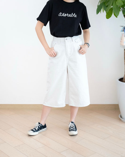 韓國小V腰線五分短褲