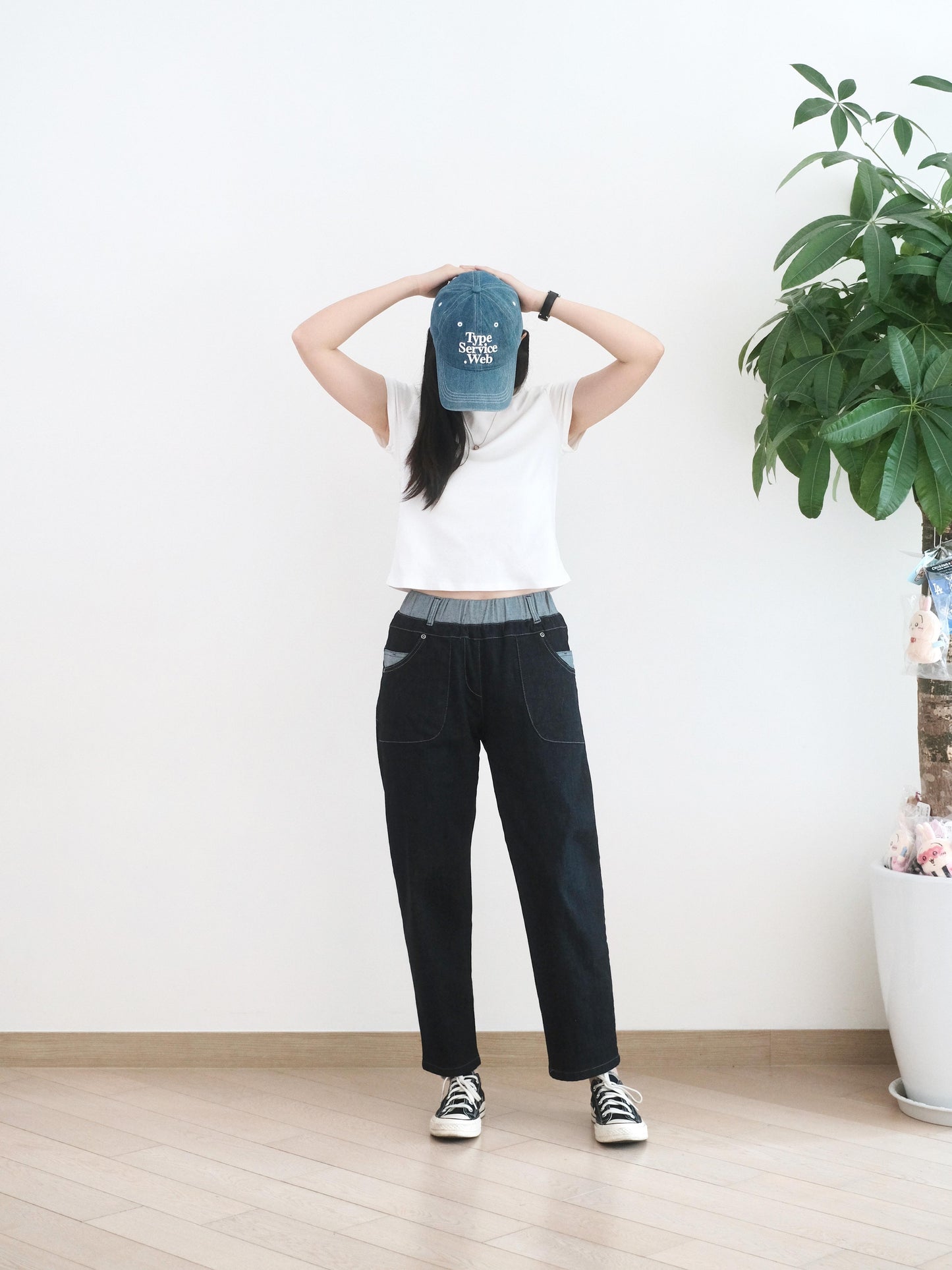 Eltoo 全橡根Boyfriend牛仔褲