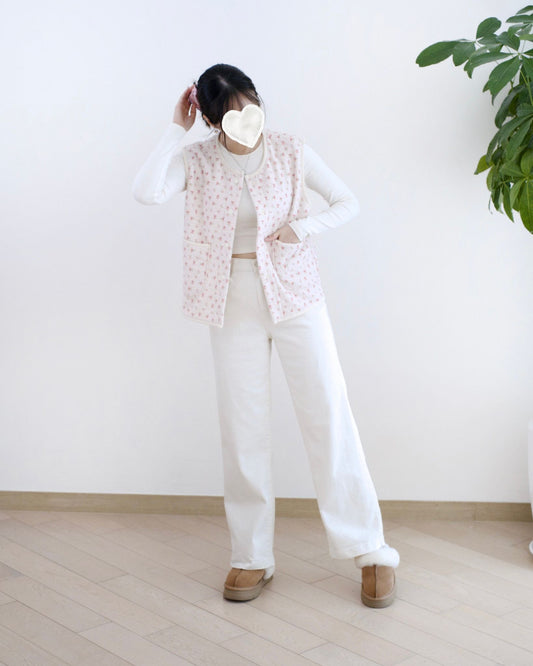 Howluk 扯布直筒休閑褲