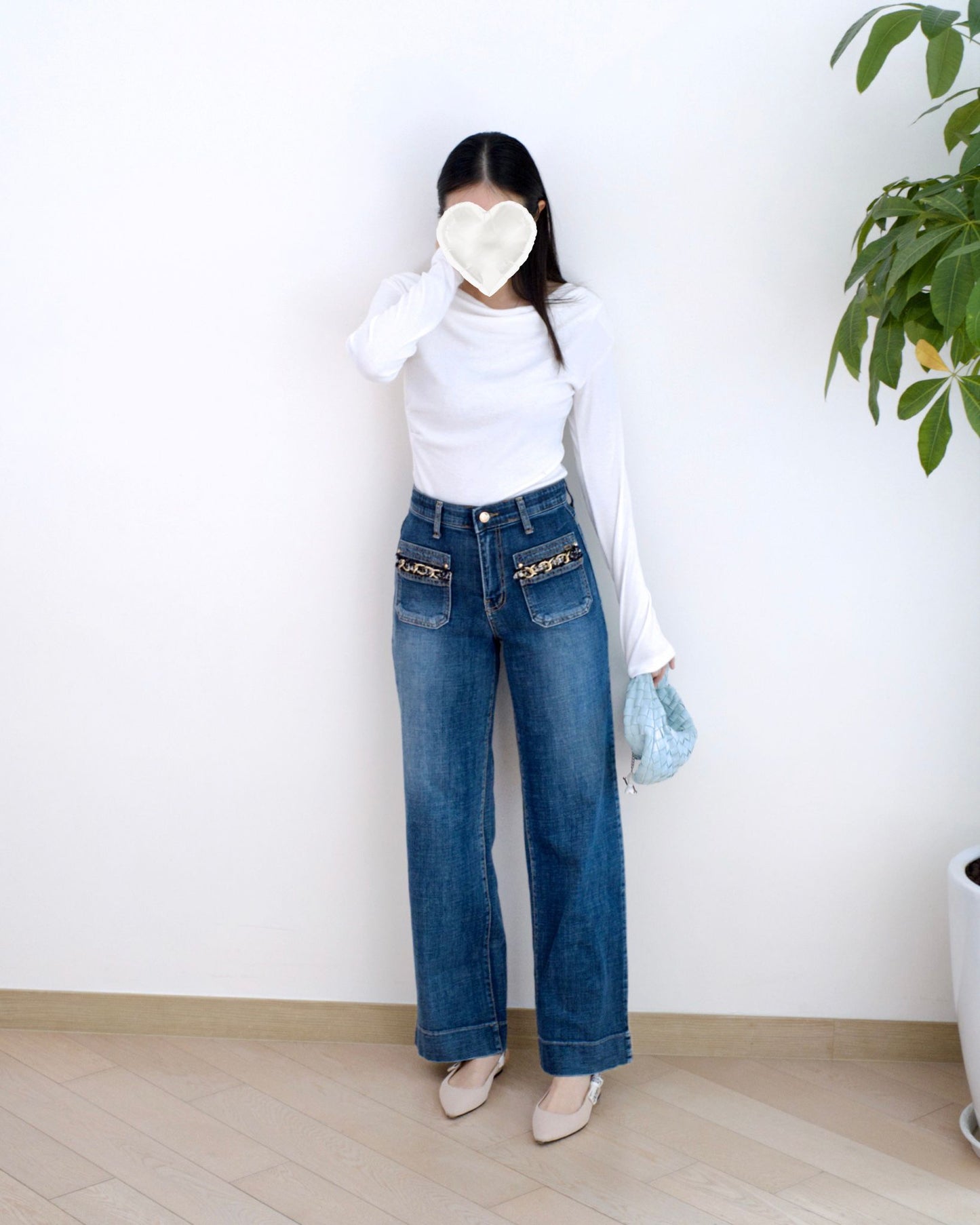 Howluk 小香風牛仔褲