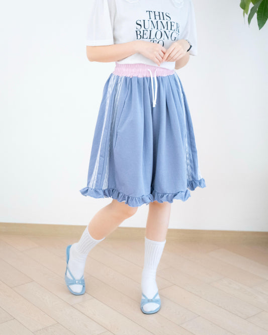 Ruffle Lace 5分短褲