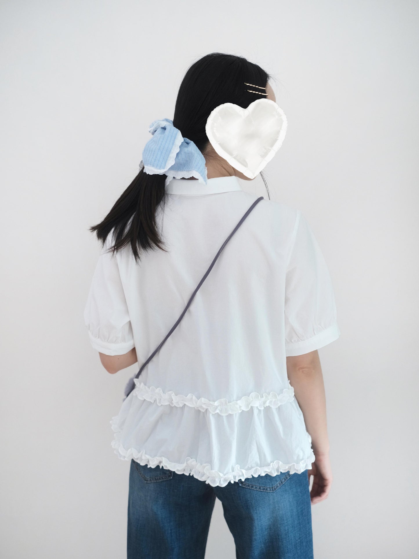 韓國 𝑅𝑢𝑓𝑓𝑙𝑒 短袖恤衫