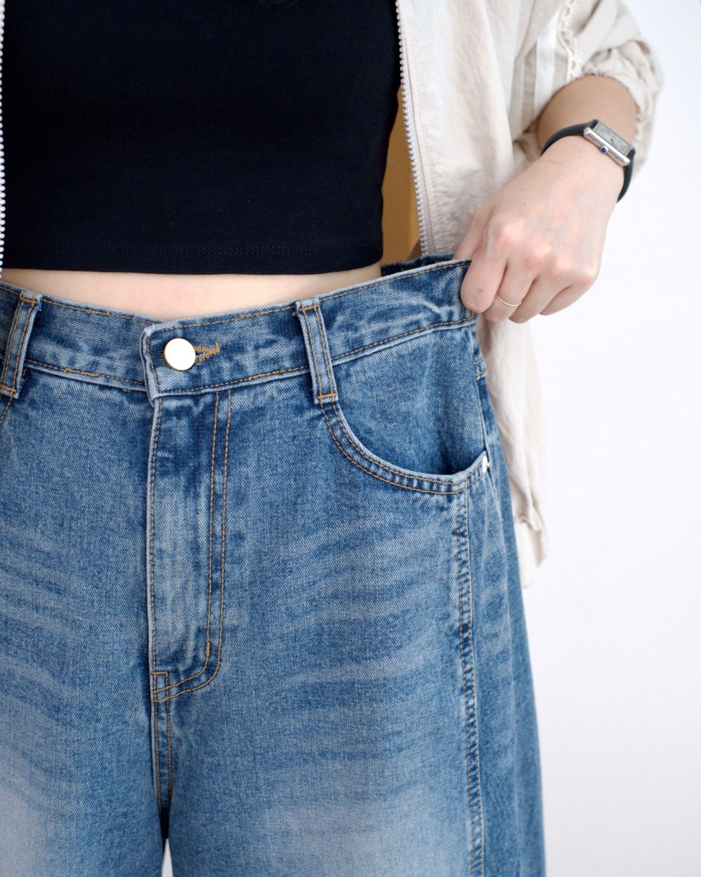 Odd Eye 彎刀牛仔褲