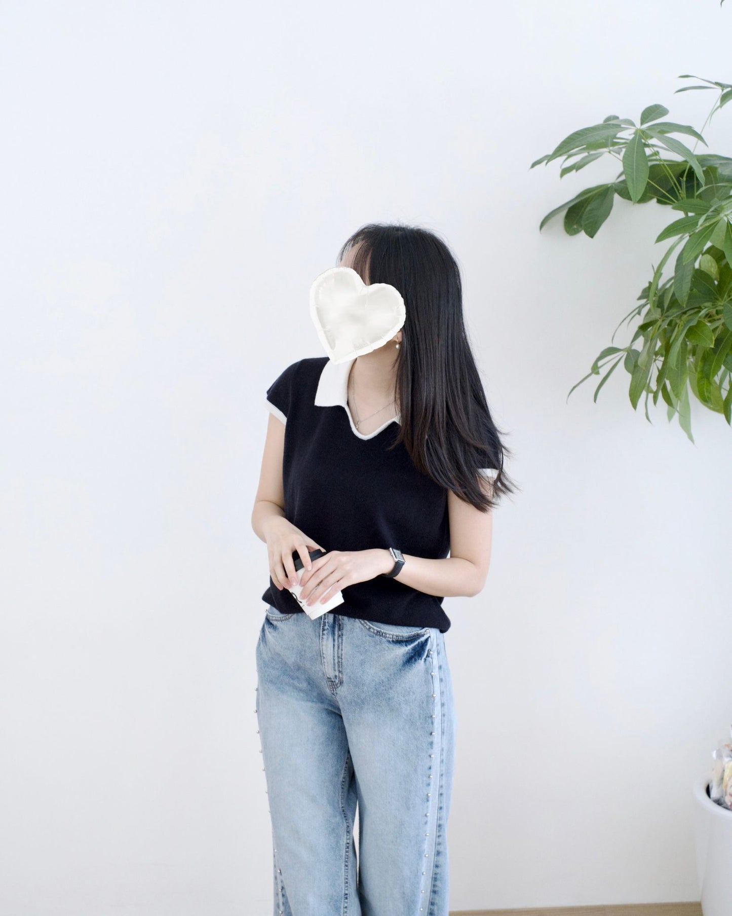 韓國100%羊毛針織Top