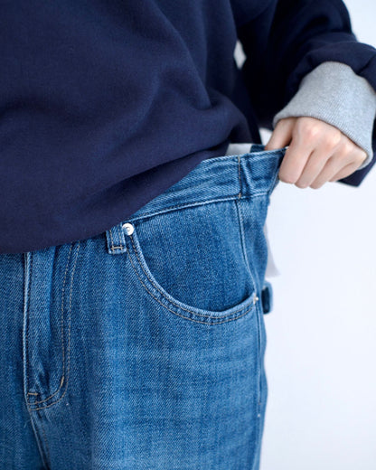 韓國洗水直腳牛仔褲