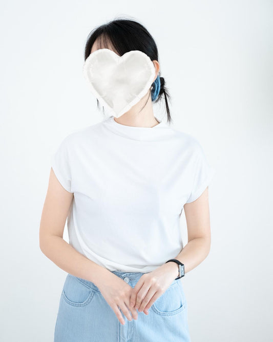 韓國純色彈力Tee