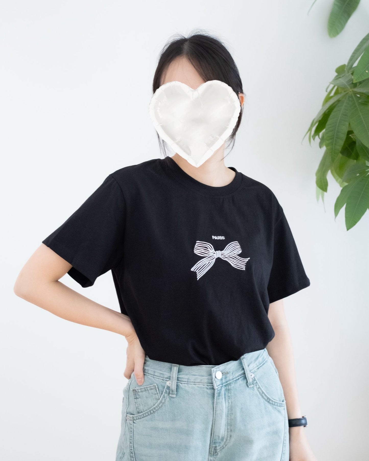 韓國蝴蝶結Tee
