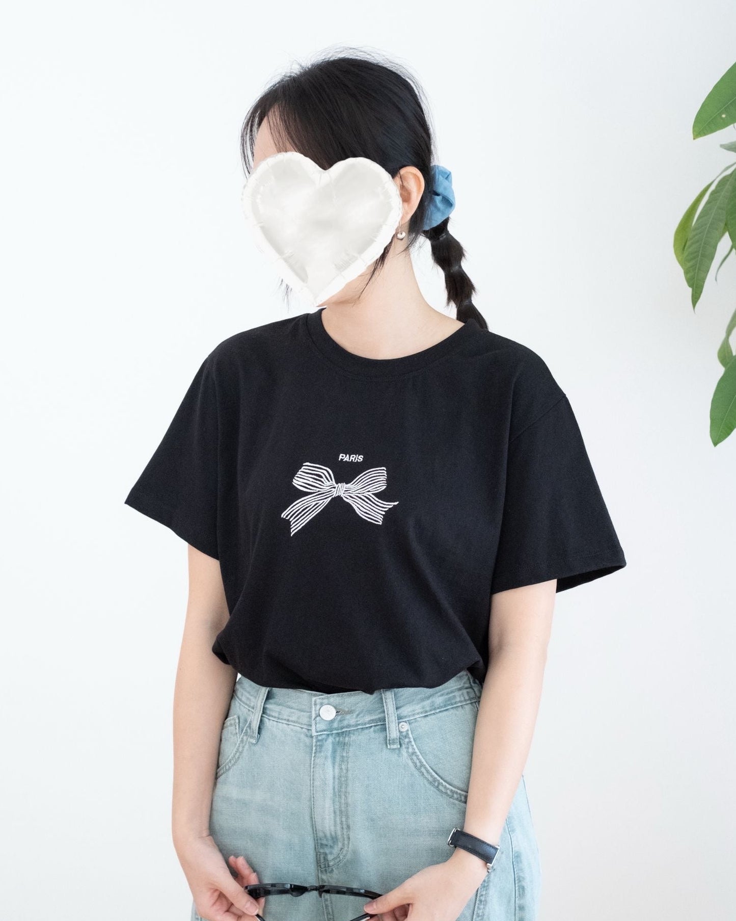 韓國蝴蝶結Tee
