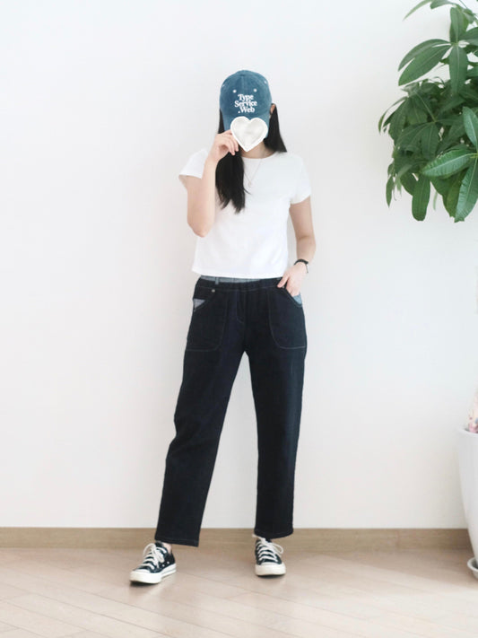 Eltoo 全橡根Boyfriend牛仔褲