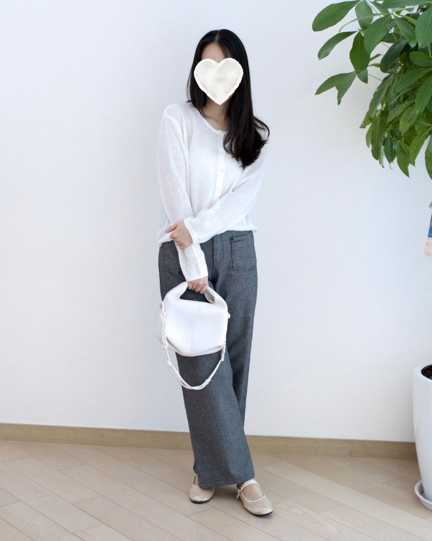 Eltoo 暗格直筒休閑褲