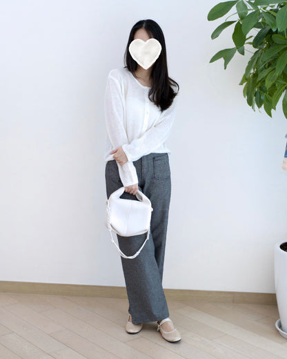 Eltoo 暗格直筒休閑褲