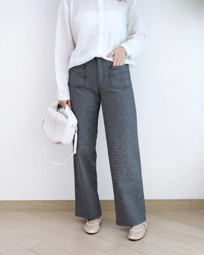 Eltoo 暗格直筒休閑褲