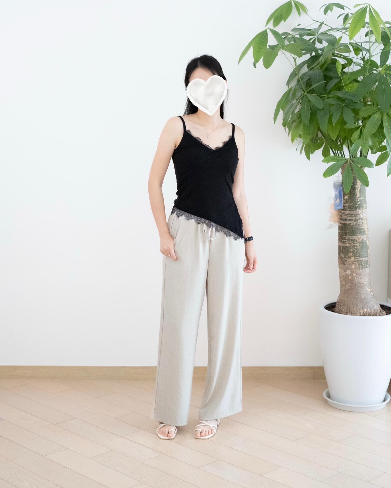 Eltoo Lace邊休閑褲