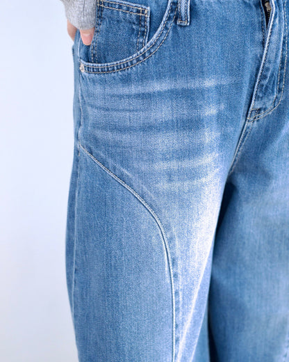 Gori 寬闊彎刀牛仔褲