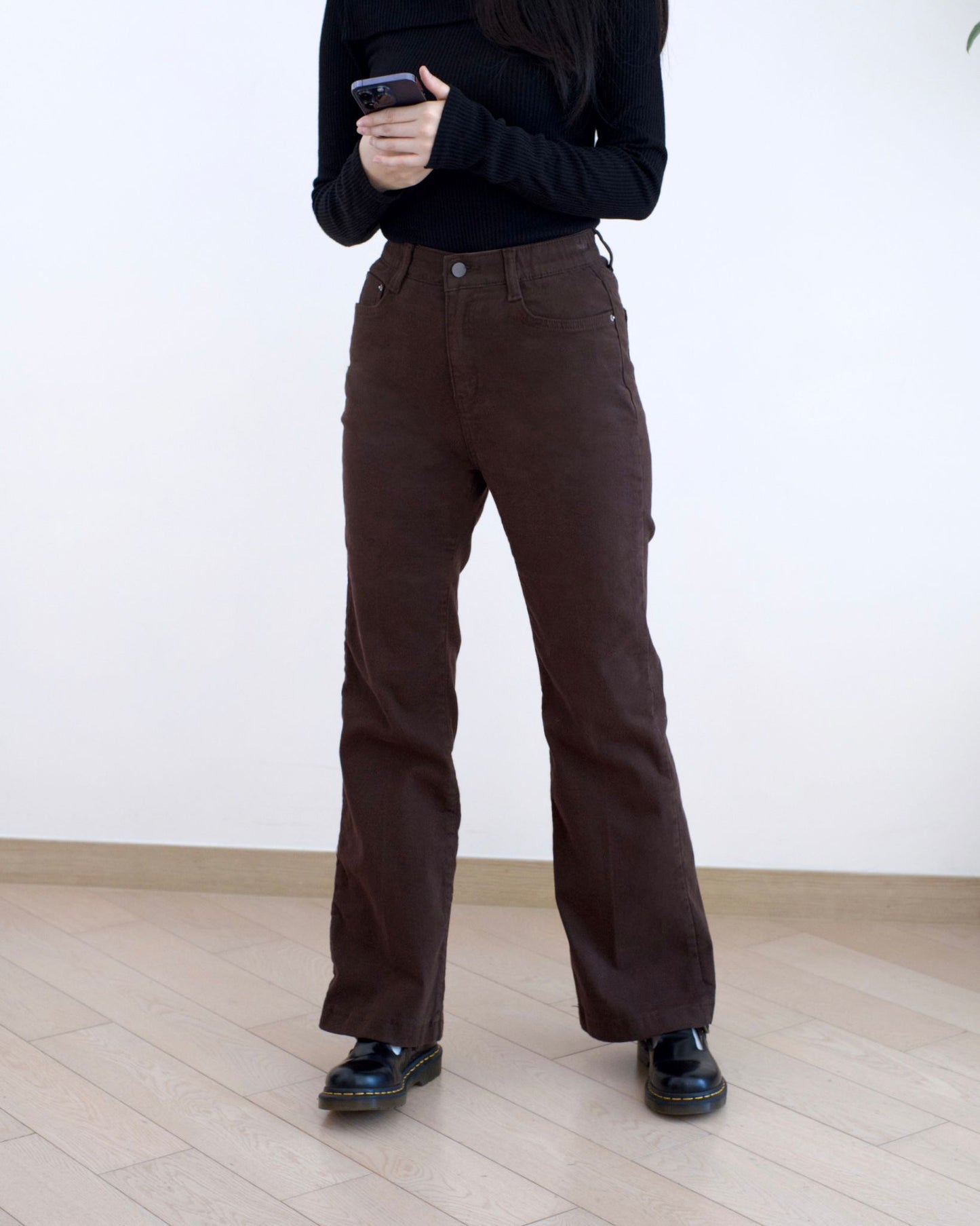 Howluk 絨毛喇叭扯布褲