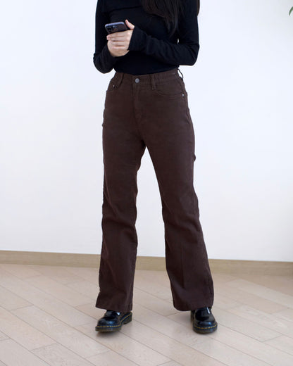 Howluk 絨毛喇叭扯布褲