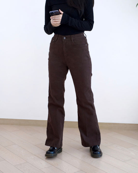 Howluk 絨毛喇叭扯布褲