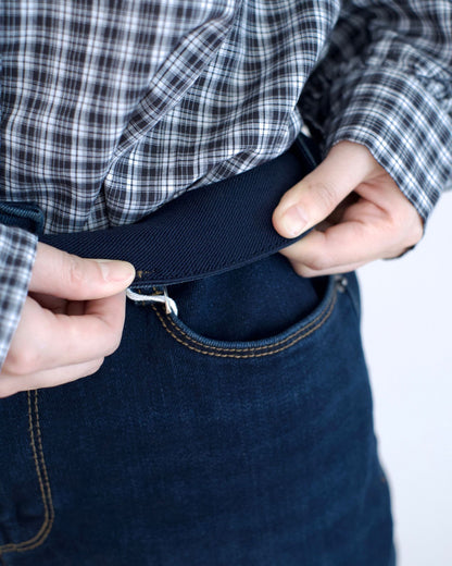 Howluk 內刷毛直腳牛仔褲