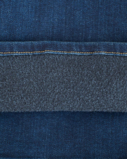 Howluk 絨毛微喇叭牛仔褲