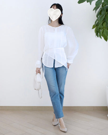 Howluk 九分直腳牛仔褲