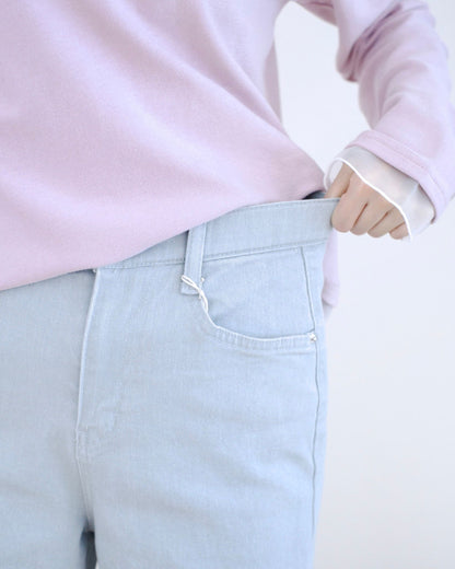 Howluk 粉色系闊筒休閑褲