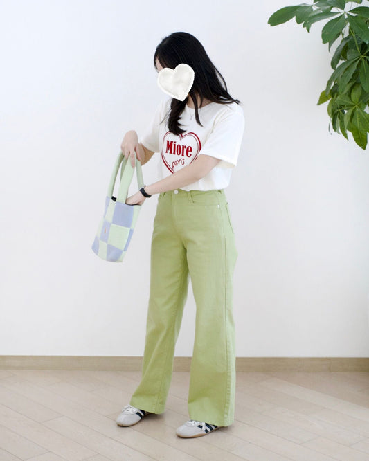 Howluk 扯布直筒休閑褲