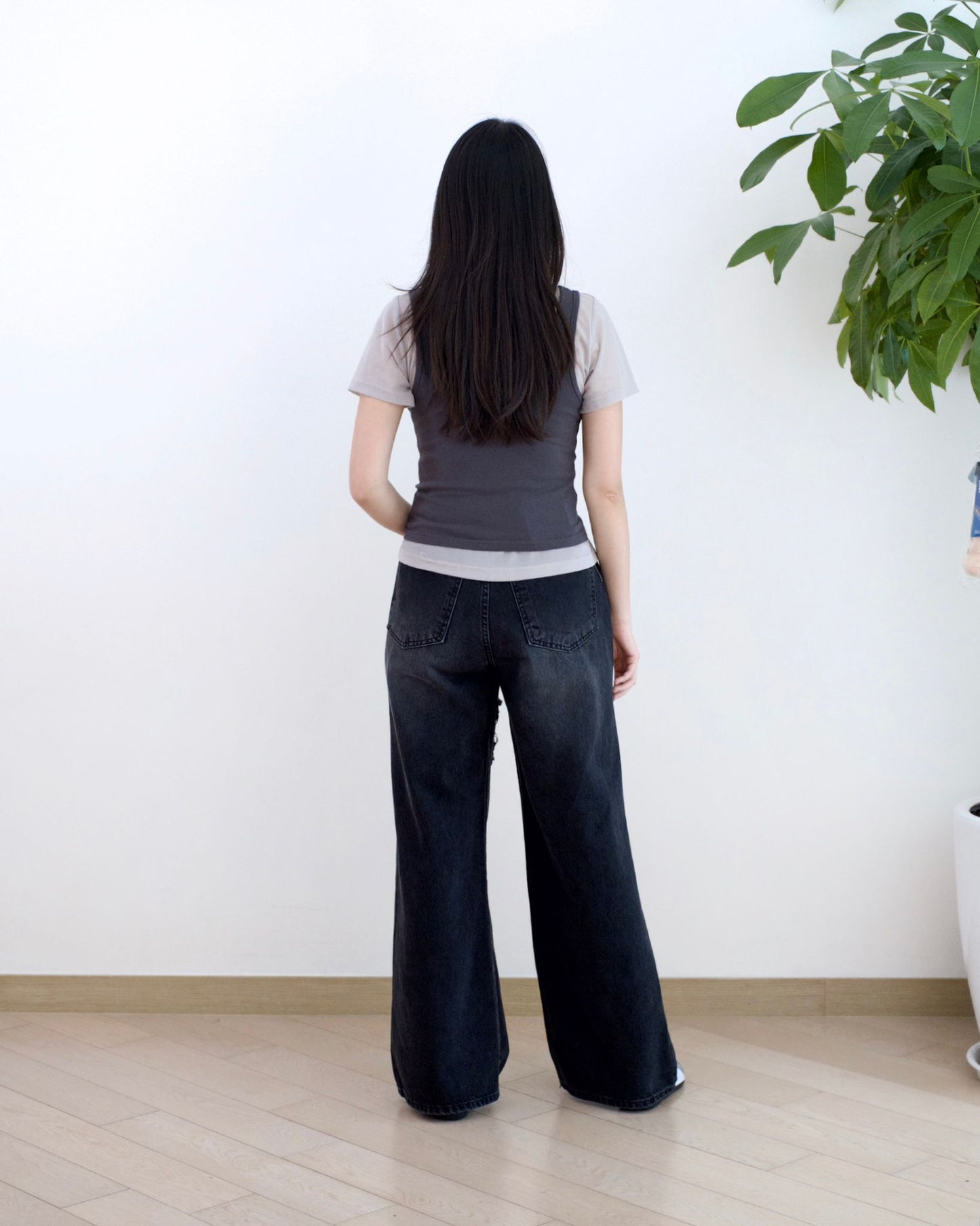 Howluk Lace破洞牛仔褲