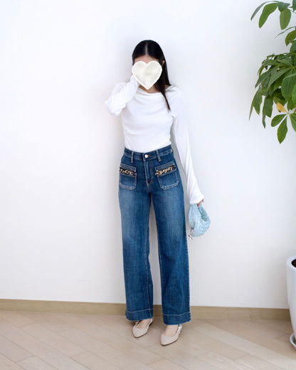 Howluk 小香風牛仔褲