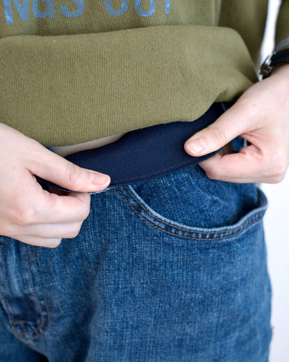 Howluk 洗水彎刀牛仔褲