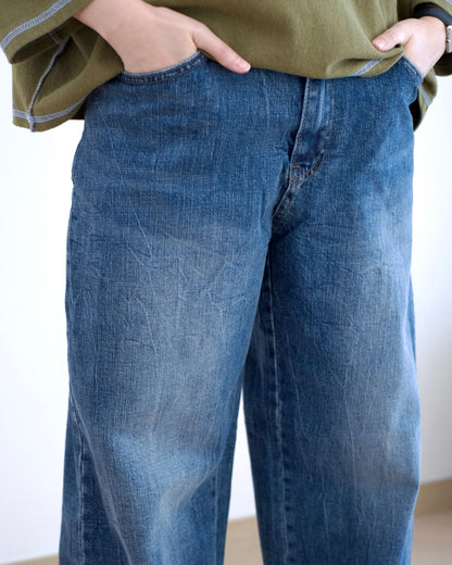 Howluk 洗水彎刀牛仔褲