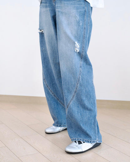 Howluk 彎刀牛仔褲