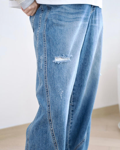 Howluk 彎刀牛仔褲