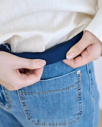 Howluk 冰感口袋微喇叭牛仔褲