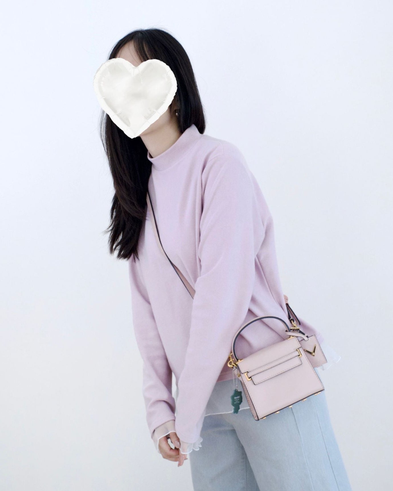 韓國併紗小企領Tee