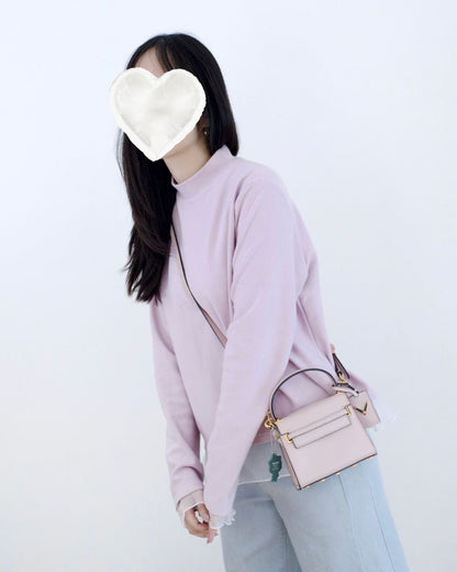 韓國併紗小企領Tee