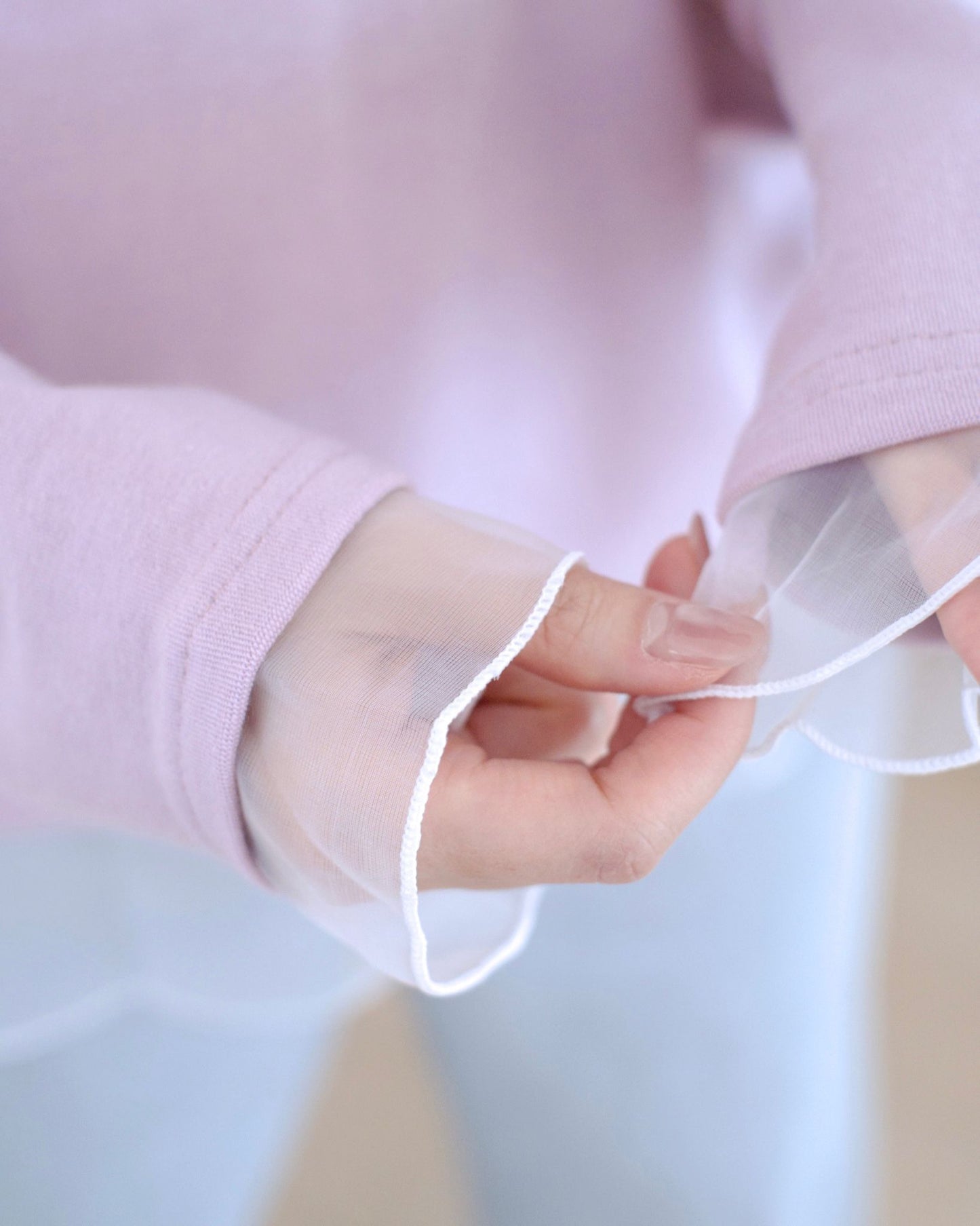 韓國併紗小企領Tee