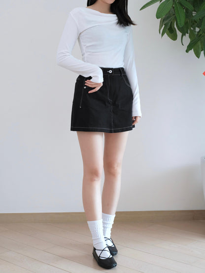 Moci 𝐴 𝐶𝑢𝑡 扯布短裙褲