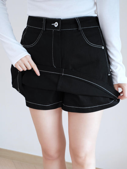 Moci 𝐴 𝐶𝑢𝑡 扯布短裙褲