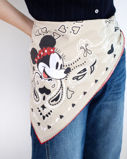 韓國正版Disney Mickey Mouse方巾