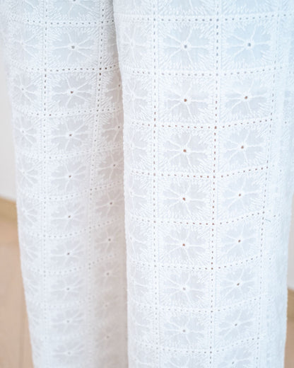 Moci 通花 Lace 休閑褲