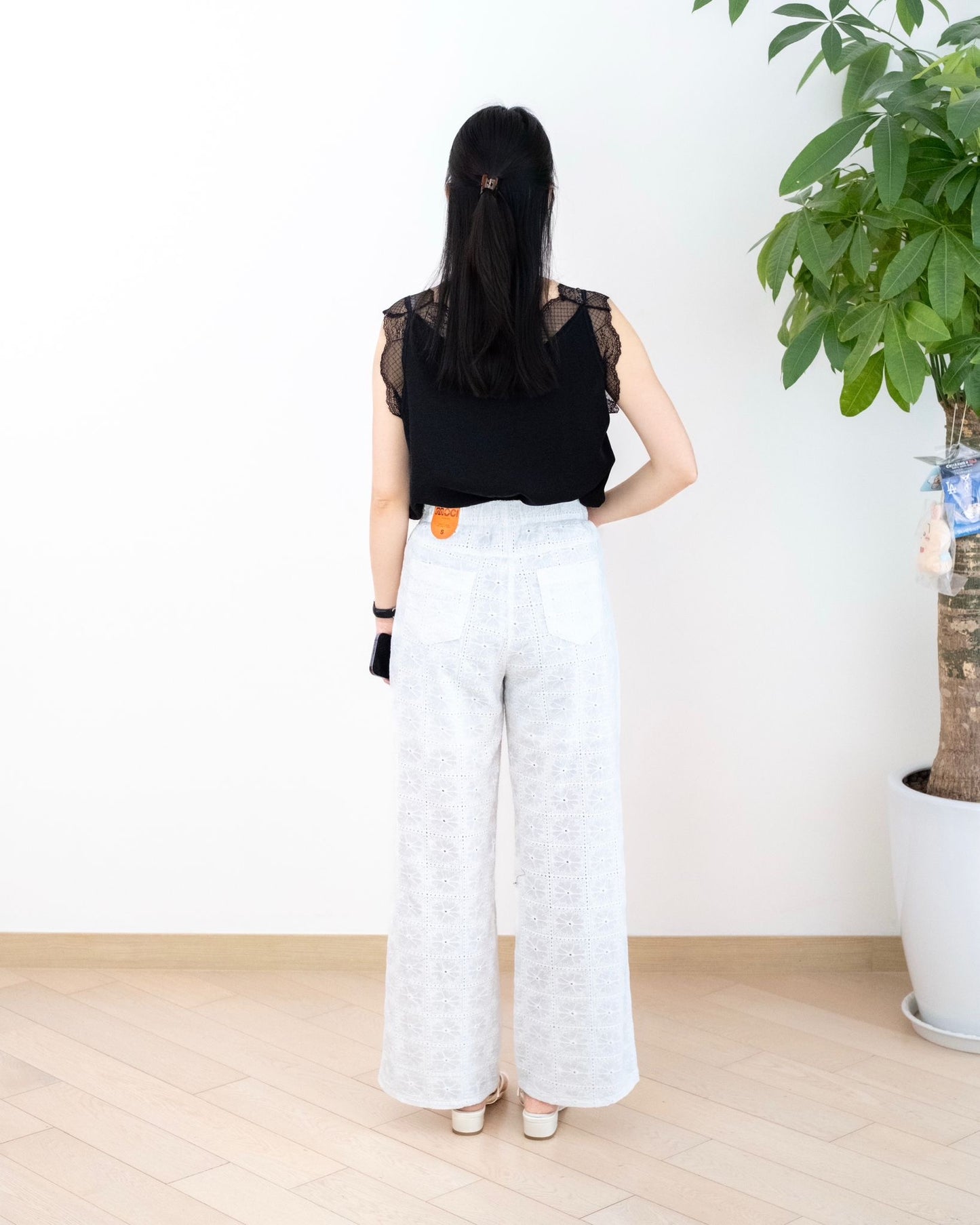 Moci 通花 Lace 休閑褲