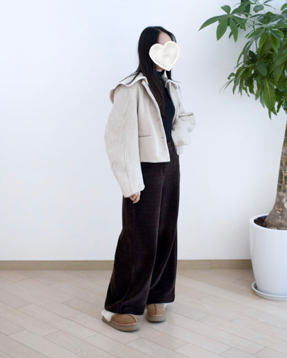 Moci 燈芯絨休閑褲