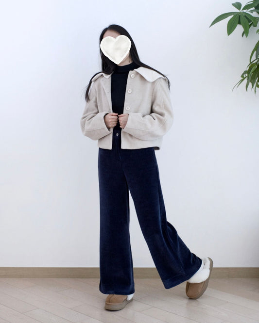 Moci 燈芯絨休閑褲