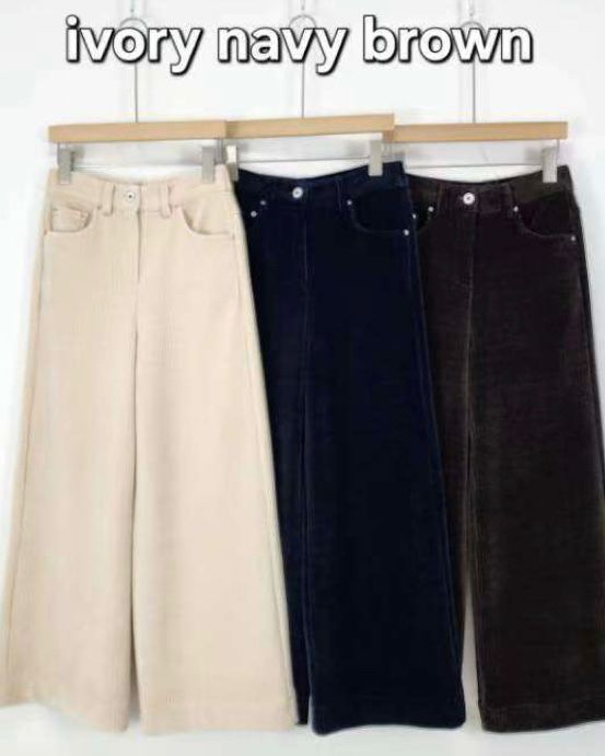 Moci 燈芯絨休閑褲