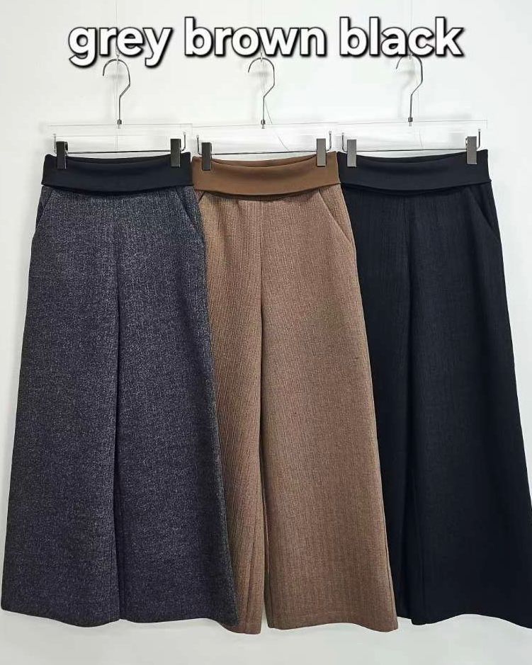 Moci 高腰全橡筋針織褲