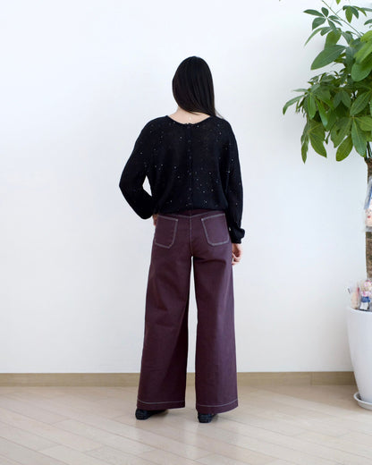 Moci 小口袋扯布褲