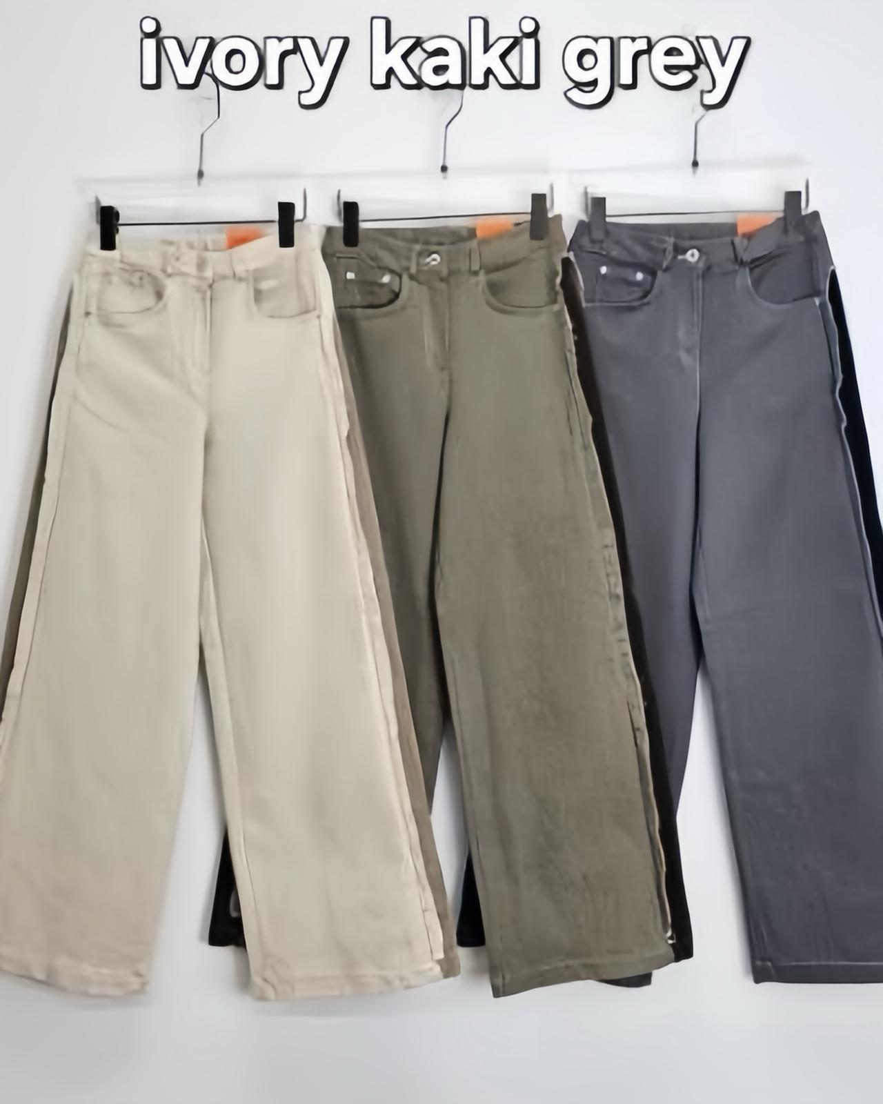 Moci 併燈芯絨扯布褲