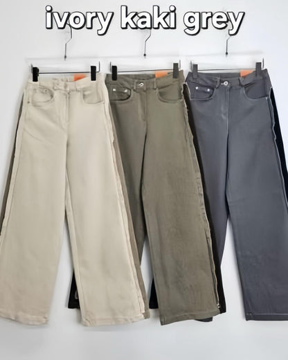 Moci 併燈芯絨扯布褲