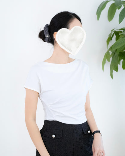 純色收腰Tee