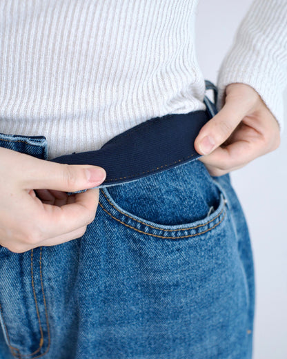 韓國洗水直筒牛仔褲